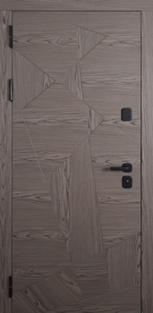 Стальная дверь с панелями МДФ со шпоном Стальная дверь с панелями МДФ со шпоном
